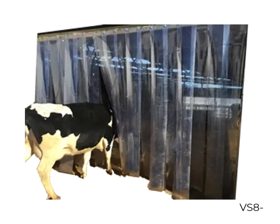 Roth Vinyl-Strip Doors, Model VS8-