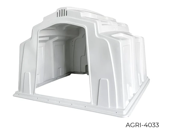 Agri-Plastics Poly Group Hutch.AGRI-4033
