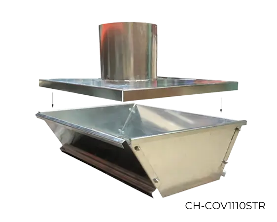 Clean-Chute Cover w/ Stack