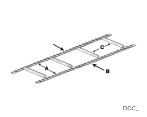 Detachable Double Chain (With plastic flights), Model DDC_