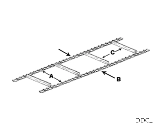 Detachable Double Chain (With plastic flights), Model DDC_