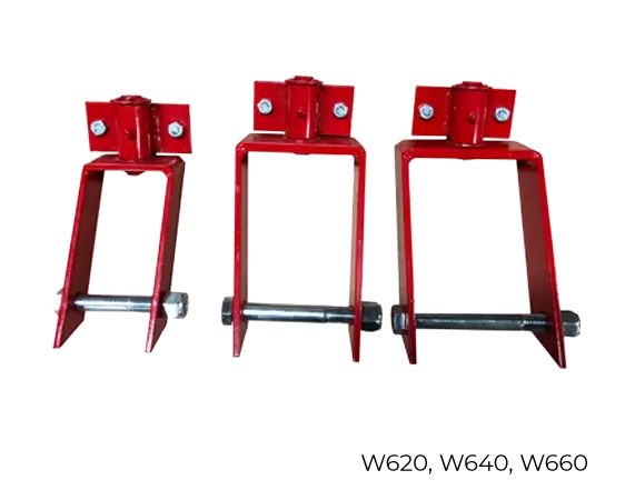 Swivel and Casters, Models shown W620, W640, W660